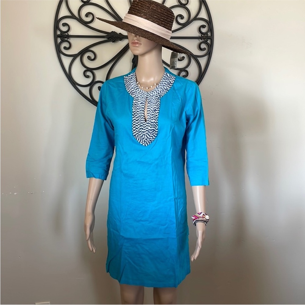 Echo Vibrant Blue Garment CoverUp size S